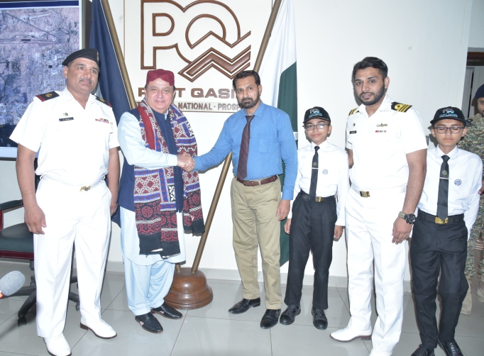 Cadets from Cadet College Petaro visited PQA on 24.05.2022