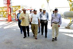 Chairman PQA visited LNG Terminal on 26th April, 2018 - 19