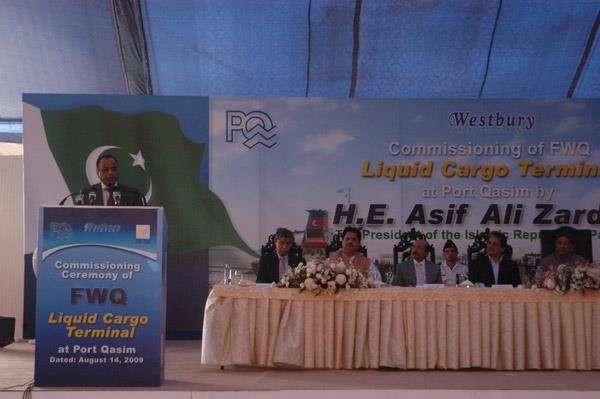 Commissioning Ceremony of FWQ Liquid Cargo Terminal - 9