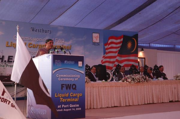 Commissioning Ceremony of FWQ Liquid Cargo Terminal - 11