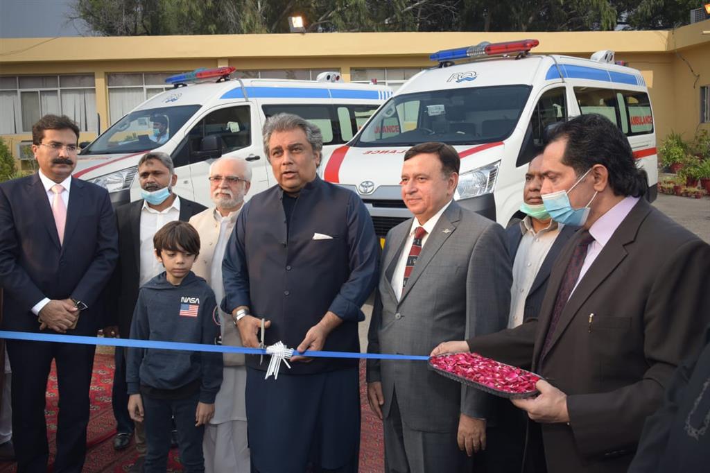 Federal Minister Inaugurated Ambulance Services - 16