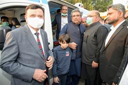 Federal Minister Inaugurated Ambulance Services - 12