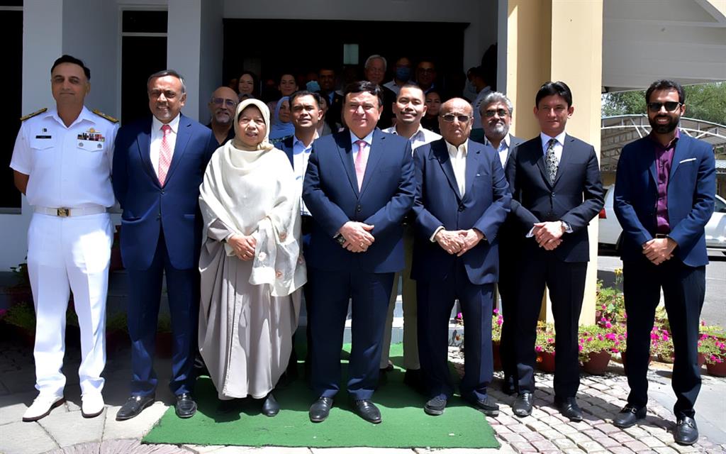Malaysia and her delegation visited Port Qasim on 1st April, 2022 - 4