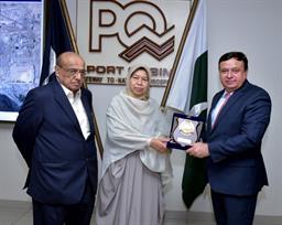 Malaysia and her delegation visited Port Qasim on 1st April, 2022 - 7