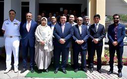 Malaysia and her delegation visited Port Qasim on 1st April, 2022 - 4