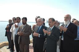 Minister of Port and Shipping Mr Babar Ghori Visit PQA Feb 2009 - 14